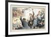 Puck Magazine: The End of a Bad Show-Joseph Keppler-Framed Art Print