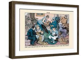 Puck Magazine: The Last Reception of the Season-Frederick Burr Opper-Framed Art Print