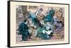 Puck Magazine: The Last Reception of the Season-Frederick Burr Opper-Framed Stretched Canvas