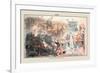 Puck Magazine: The Old and the New Year-Joseph Keppler-Framed Art Print