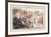 Puck Magazine: The Old and the New Year-Joseph Keppler-Framed Art Print