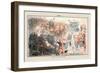 Puck Magazine: The Old and the New Year-Joseph Keppler-Framed Premium Giclee Print