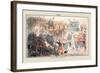 Puck Magazine: The Old and the New Year-Joseph Keppler-Framed Art Print