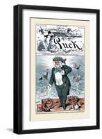 Puck Magazine: The Only Democratic Presidential Candidate-Frederick Burr Opper-Framed Art Print