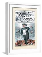 Puck Magazine: The Only Democratic Presidential Candidate-Frederick Burr Opper-Framed Art Print
