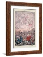 Puck Magazine: The Opium-Joint of the Republican-Eugene Zimmerman-Framed Art Print