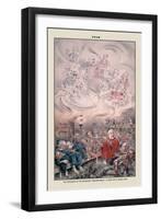 Puck Magazine: The Opium-Joint of the Republican-Eugene Zimmerman-Framed Art Print