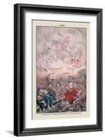 Puck Magazine: The Opium-Joint of the Republican-Eugene Zimmerman-Framed Art Print