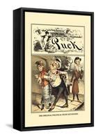 Puck Magazine: The Original Political Dude Out-Duded-Frederick Burr Opper-Framed Stretched Canvas