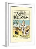 Puck Magazine: The Prodigal's Return-Frederick Burr Opper-Framed Art Print