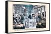 Puck Magazine: The Prohibition Movement-F. Graetz-Framed Stretched Canvas