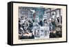 Puck Magazine: The Prohibition Movement-F. Graetz-Framed Stretched Canvas