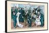 Puck Magazine: The Saviors of the Republican Party-Frederick Burr Opper-Framed Stretched Canvas