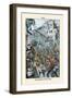 Puck Magazine: The Streets of New York-Eugene Zimmerman-Framed Art Print