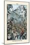 Puck Magazine: The Streets of New York-Eugene Zimmerman-Mounted Art Print