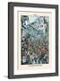 Puck Magazine: The Streets of New York-Eugene Zimmerman-Framed Art Print