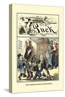 Puck Magazine: The Tammany Fagin and His Pupils-Frederick Burr Opper-Stretched Canvas