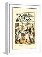 Puck Magazine: Too Many Cooks Spoil the Broth-Frederick Burr Opper-Framed Art Print