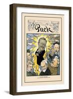 Puck Magazine: We Point with Pride-null-Framed Art Print