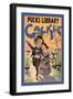 Puck's Library: Cackle-null-Framed Art Print