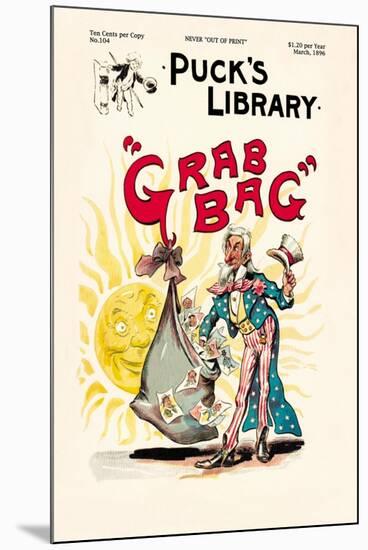 Puck's Library: Grab Bag-Frederick Burr Opper-Mounted Art Print