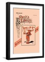 Puck's Library: Tips-Frederick Burr Opper-Framed Art Print