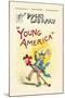 Puck's Library: Young America-Frederick Burr Opper-Mounted Art Print