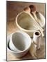 Pudding Basins, Wooden Spoons, Kitchen String, Baking Parchment-Michael Paul-Mounted Premium Photographic Print