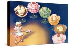 Puddings and Ice Cream-null-Stretched Canvas
