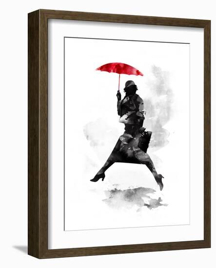 Puddle Jumper-Robert Farkas-Framed Art Print