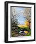 Puddle on the Path-Michel Bultet-Framed Giclee Print