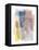 Puddle Pastel I-Grace Popp-Framed Stretched Canvas