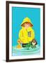 Puddles of Fun - Jack & Jill-Jack Weaver-Framed Giclee Print