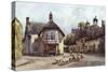 Puddletown, Dorset-Ernest W Haslehust-Stretched Canvas