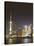 Pudong Financial District and Oriental Pearl Tower across the Huangpu River, Shanghai, China, Asia-Amanda Hall-Stretched Canvas