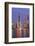 Pudong Financial District Skyline at Night, Shanghai, China, Asia-G & M Therin-Weise-Framed Photographic Print