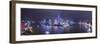 Pudong Skyline across the Huangpu River, Shanghai, China-Jon Arnold-Framed Premium Photographic Print