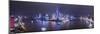 Pudong Skyline across the Huangpu River, Shanghai, China-Jon Arnold-Mounted Premium Photographic Print