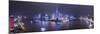 Pudong Skyline across the Huangpu River, Shanghai, China-Jon Arnold-Mounted Photographic Print