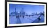 Pudong Skyline across the Huangpu River, the Bund, Shanghai, China-Jon Arnold-Framed Photographic Print