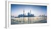 Pudong Skyline across the Huangpu River, the Bund, Shanghai, China-Jon Arnold-Framed Photographic Print