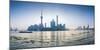 Pudong Skyline across the Huangpu River, the Bund, Shanghai, China-Jon Arnold-Mounted Photographic Print