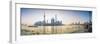 Pudong Skyline across the Huangpu River, the Bund, Shanghai, China-Jon Arnold-Framed Photographic Print