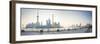 Pudong Skyline across the Huangpu River, the Bund, Shanghai, China-Jon Arnold-Framed Photographic Print