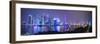 Pudong Skyline across the Huangpu River, the Bund, Shanghai, China-Jon Arnold-Framed Premium Photographic Print