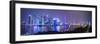 Pudong Skyline across the Huangpu River, the Bund, Shanghai, China-Jon Arnold-Framed Premium Photographic Print