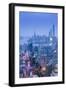 Pudong Skyline and East Nanjing Road, Shanghai, China-Jon Arnold-Framed Photographic Print