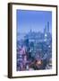 Pudong Skyline and East Nanjing Road, Shanghai, China-Jon Arnold-Framed Photographic Print