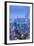 Pudong Skyline and East Nanjing Road, Shanghai, China-Jon Arnold-Framed Photographic Print