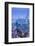 Pudong Skyline and East Nanjing Road, Shanghai, China-Jon Arnold-Framed Photographic Print